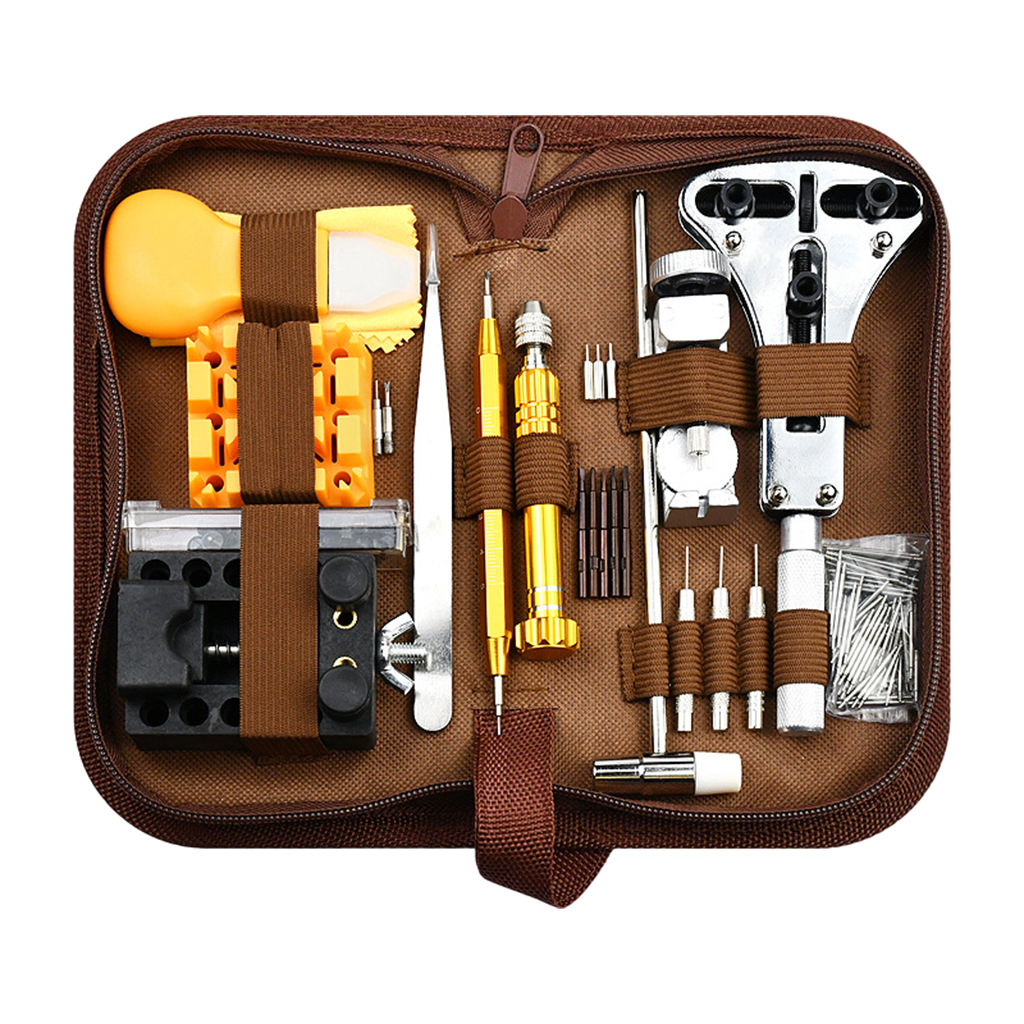 149pcs Watch Repair Kit Watch Opener Battery Replacement Strap Adjustment
