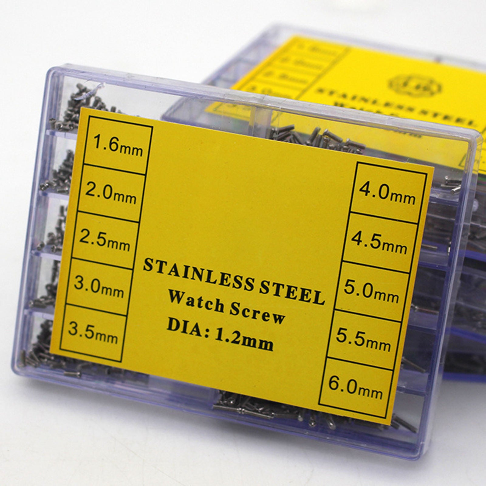 500-600PCS Watch Back Cover Screw Watchmaker Repair Part Tool