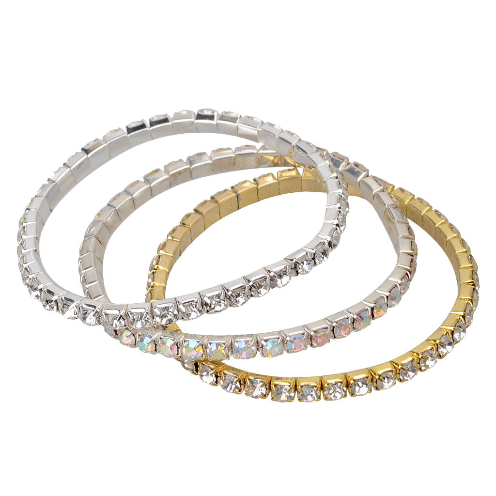 Elastic Bracelet Colorful Charms Wristband Stretch Bracelets for Cute Gift