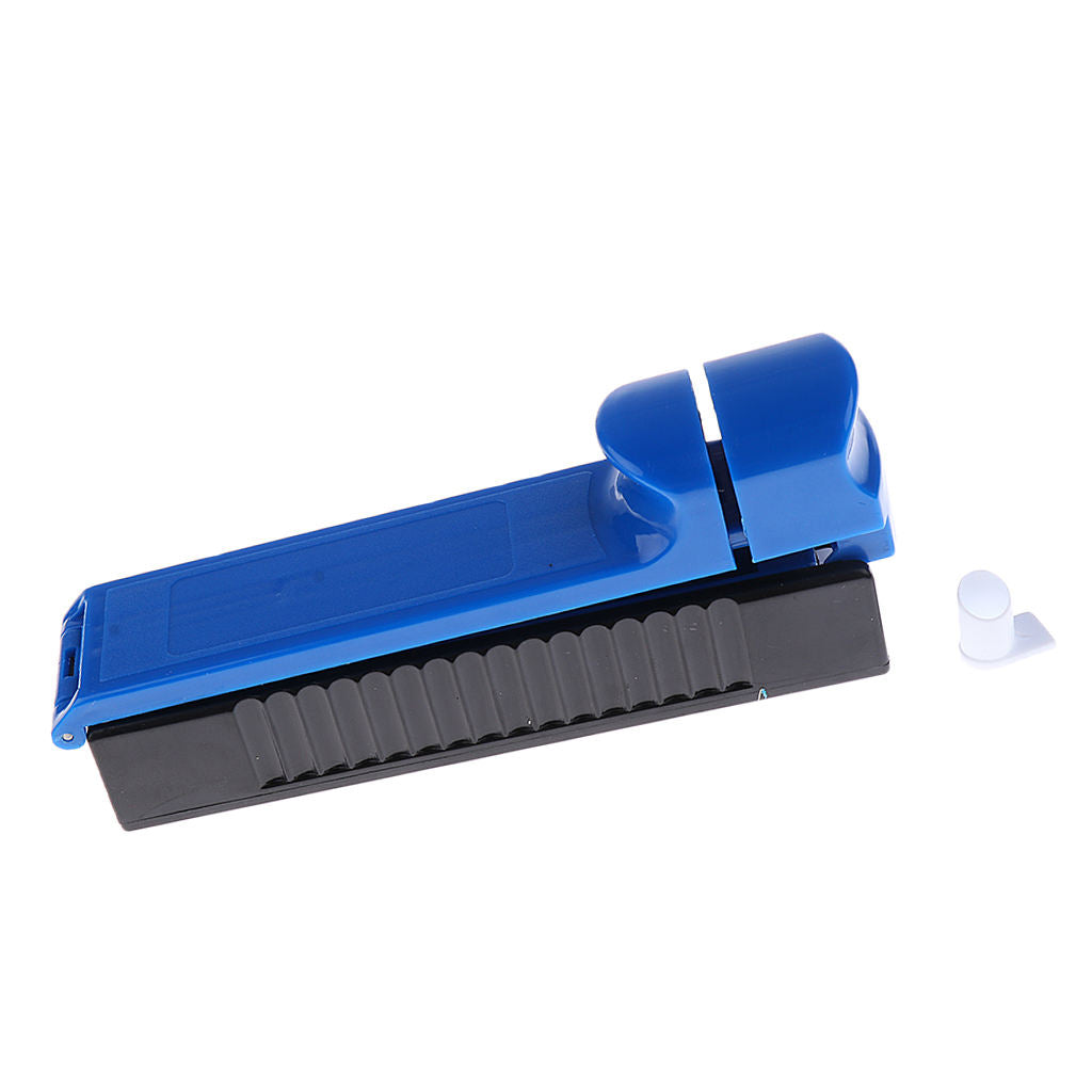 Manual Cigarette Rolling Machine, Tobacco Injector Roller, Pack of 1, Blue