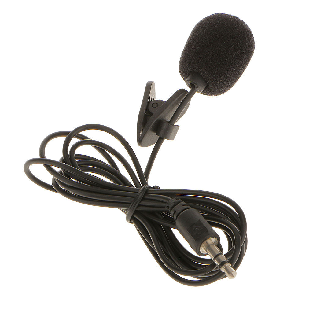 PC Computer Microphone Wired   Lapel Mic with 3.5mm Audio  , for Studio
