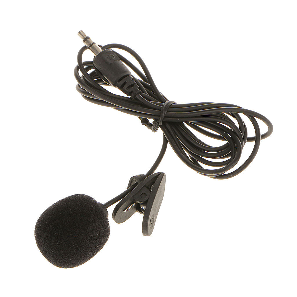 PC Computer Microphone Wired   Lapel Mic with 3.5mm Audio  , for Studio