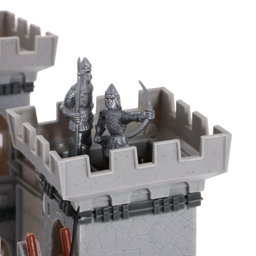 56 Pcs Children's Castle Building Blocks Royal Knight Guards Battle Game