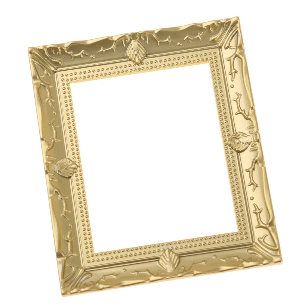 Handcrafted 1/12 Picture Frames Hanging Photo Painting Frame Crafts for