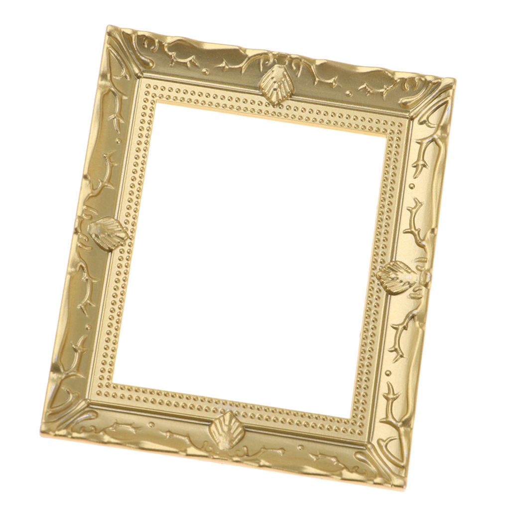 Handcrafted 1/12 Picture Frames Hanging Photo Painting Frame Crafts for
