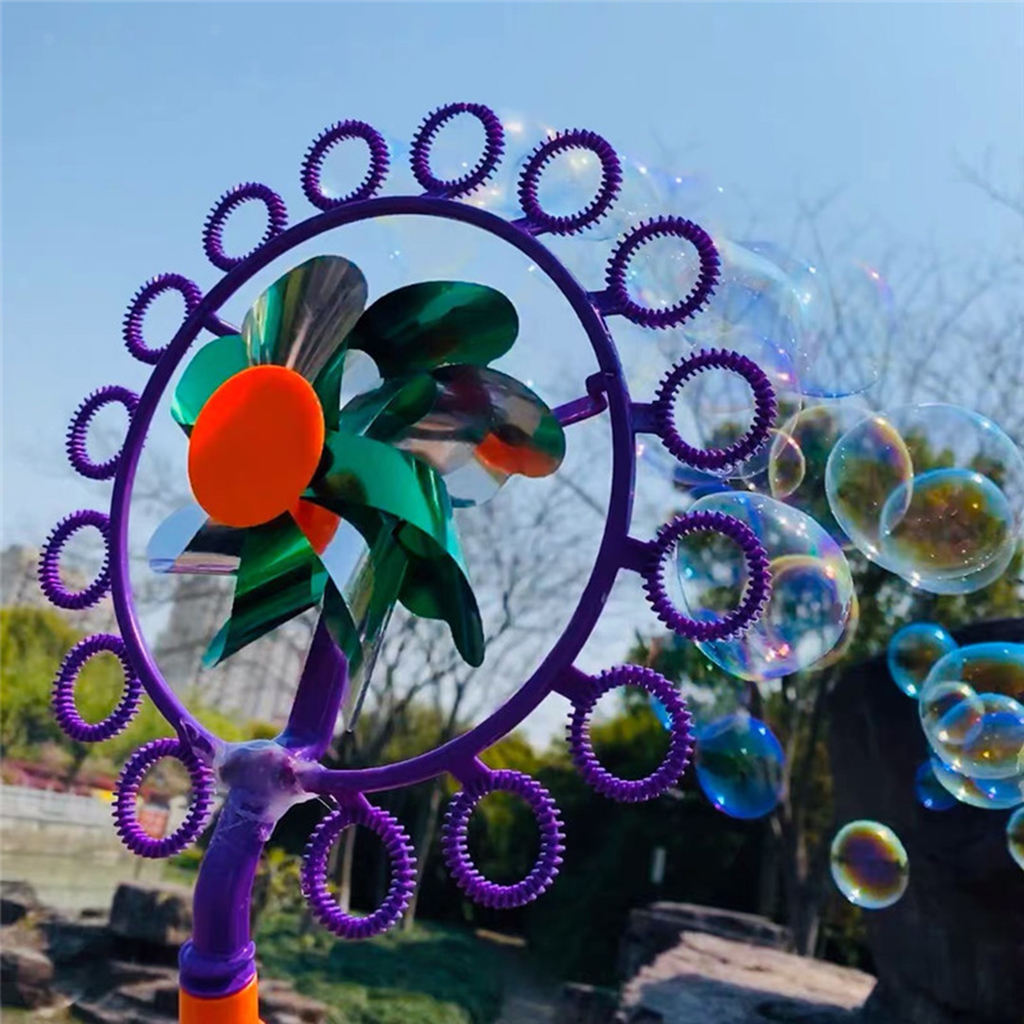 Fun Bubble Blowing Making Wand Maker Stick Bubble Stick Colorful Toys for