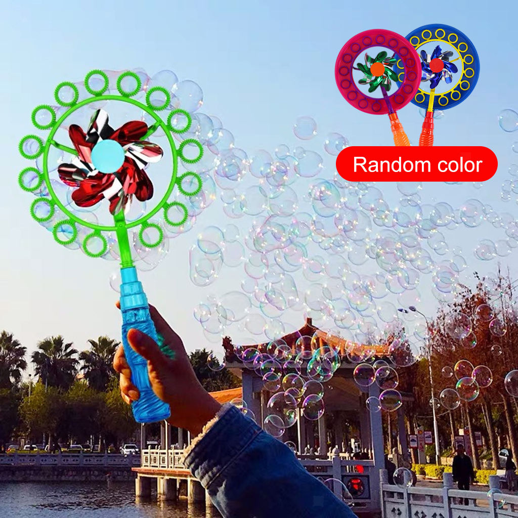 Fun Bubble Blowing Making Wand Maker Stick Bubble Stick Colorful Toys for