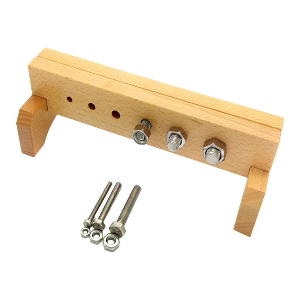 Montessori Screw Driver Board Screw Bolts Basic Skills Educational Toys