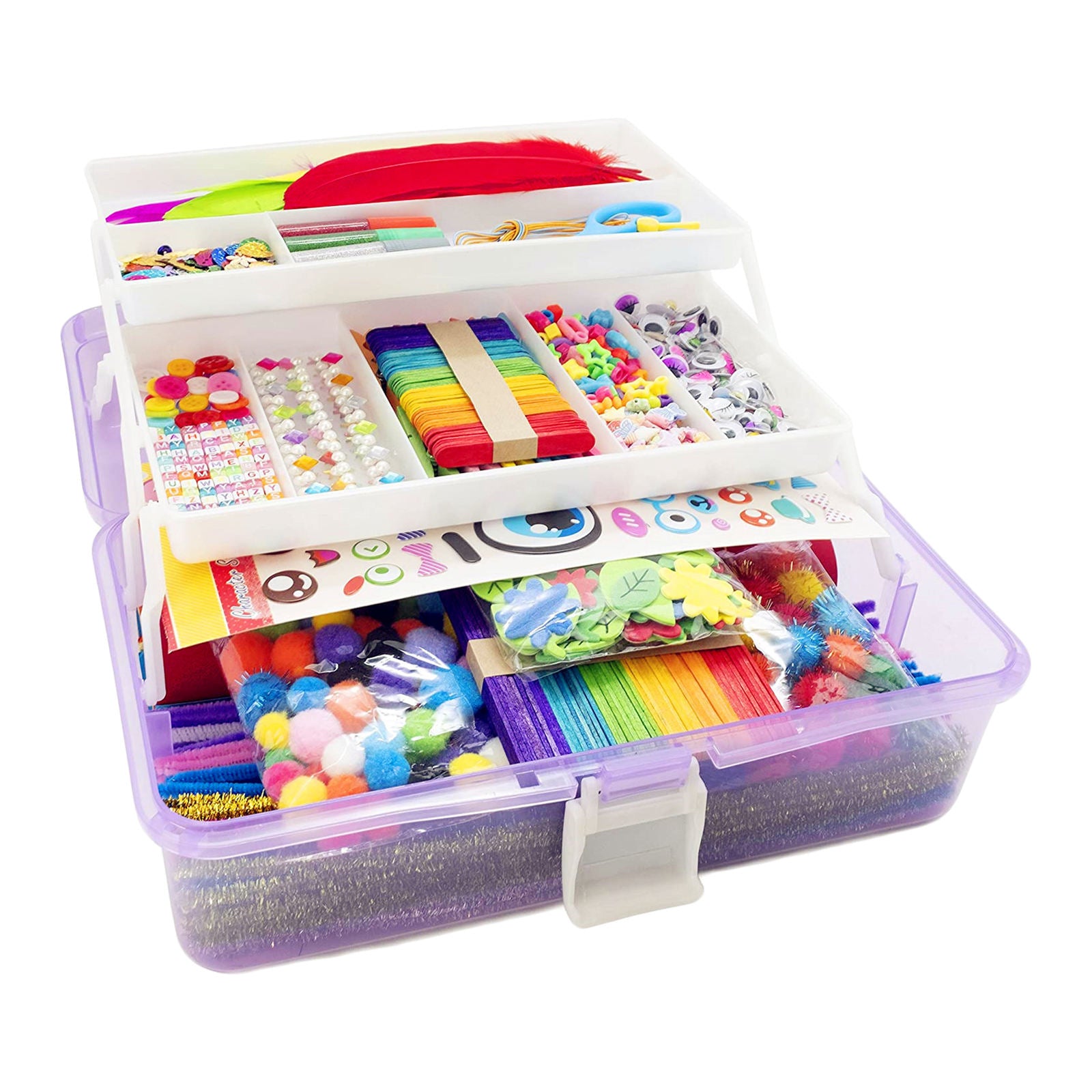 Ultimate Art Supplies for Kids Supplies Arts Set Storage Box Great Gift