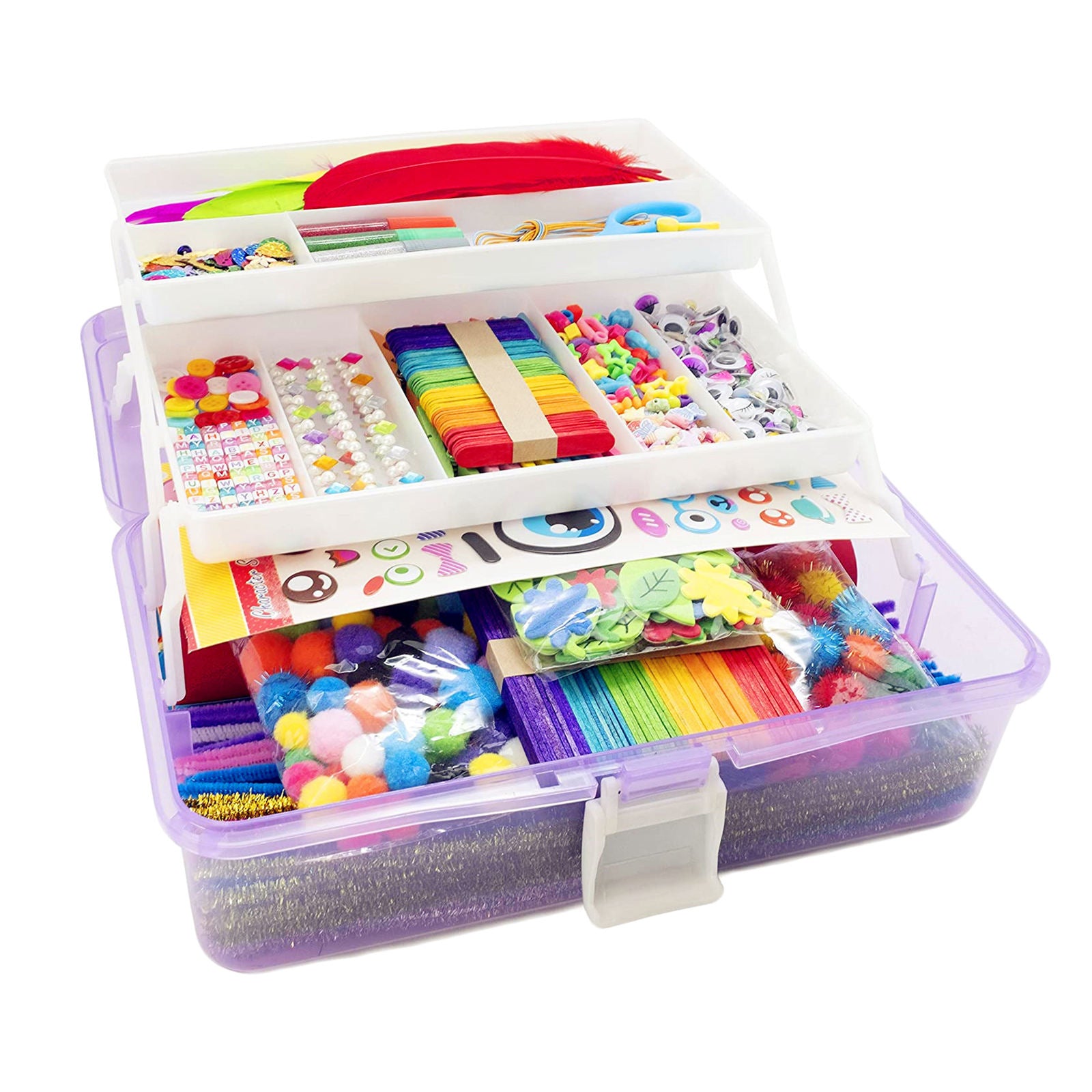 Ultimate Art Supplies for Kids Supplies Arts Set Storage Box Great Gift