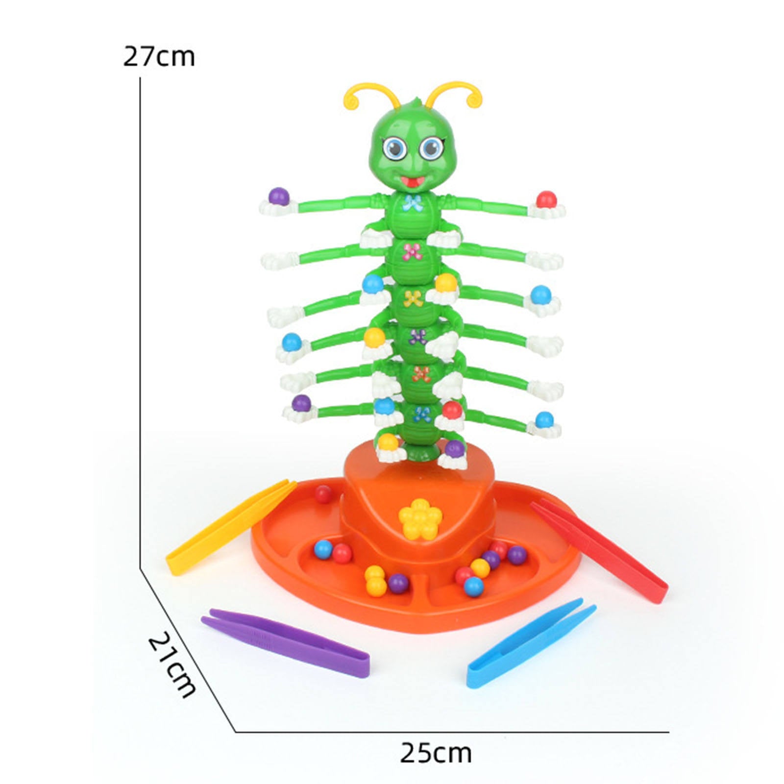 Electric Swing Bug Caterpillar Board Game Wiggle Toys 2-4 Player Props