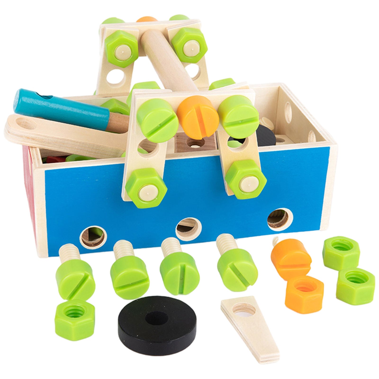 Nuts Building Blocks Nut Disassembly Assembly Detachable Learing tools Baby