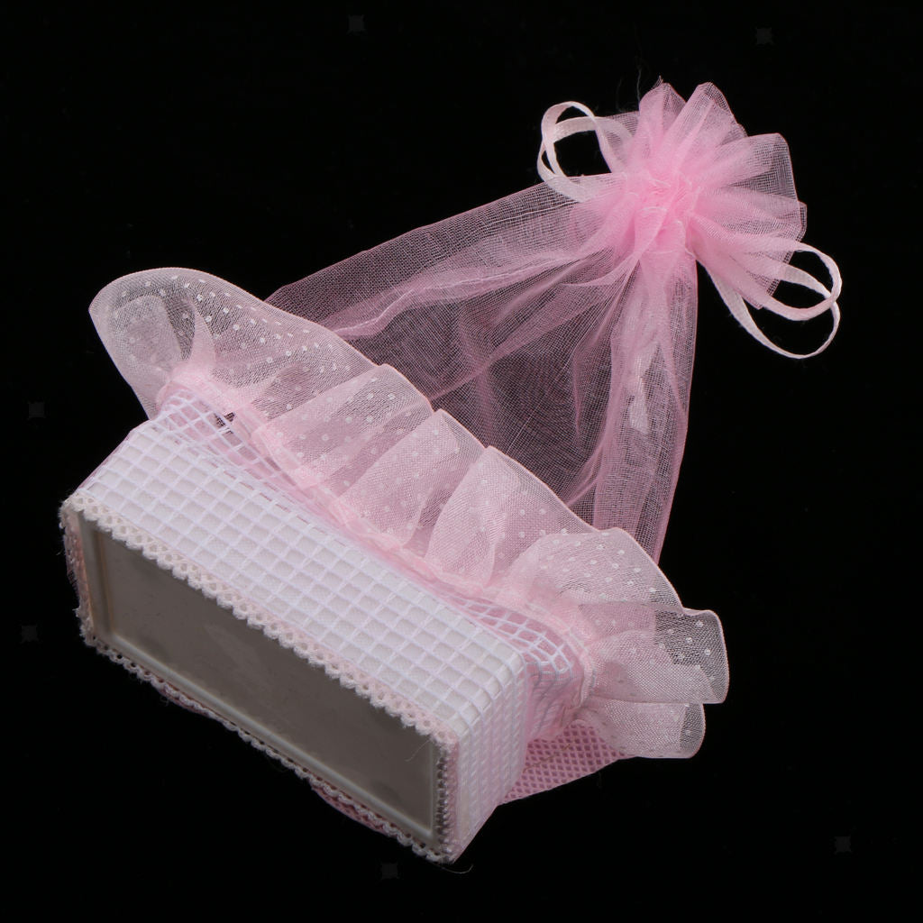12 PCS Baby Footprint Gift Box Girl Boy Baby Shower Candy Bags Favor Pink
