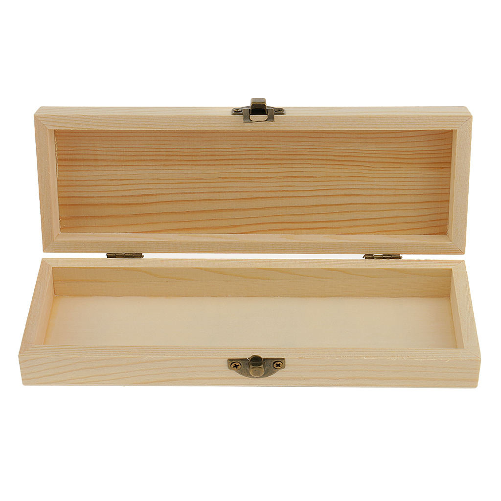 Rectangular Wooden Jewelry Box Jewelry Storage Box