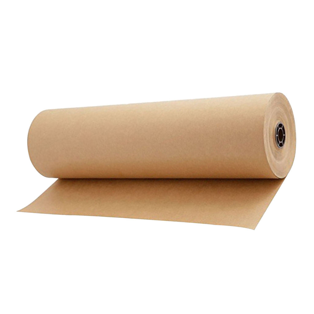 30 Meters of Kraft Wrapping Paper Roll, Natural Gift Wrapping Paper, Wedding