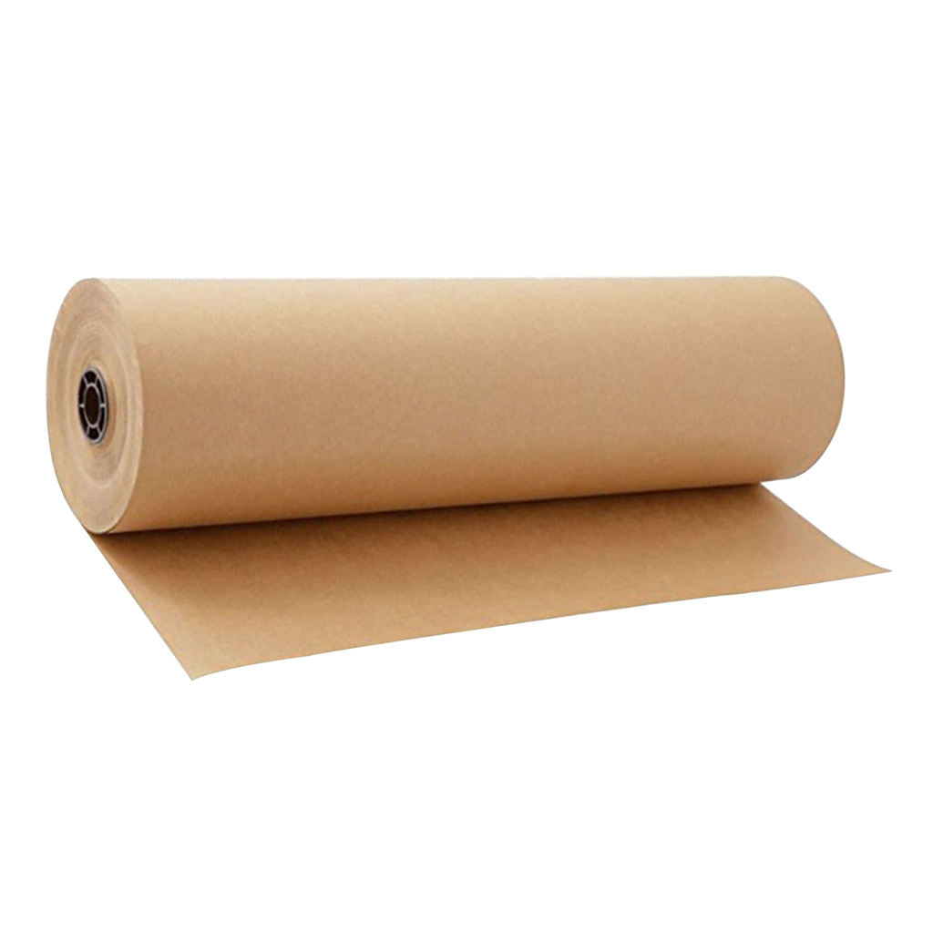 30 Meters of Kraft Wrapping Paper Roll, Natural Gift Wrapping Paper, Wedding