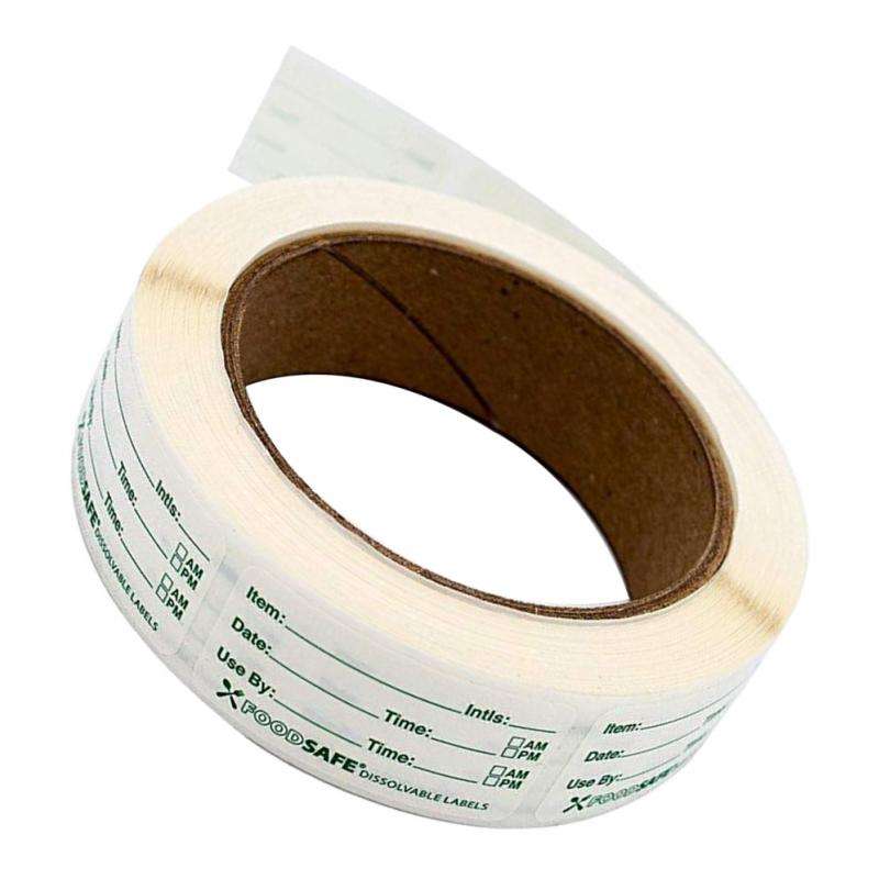 Dissolvable Food Labels - Perfect for Reusable Containers