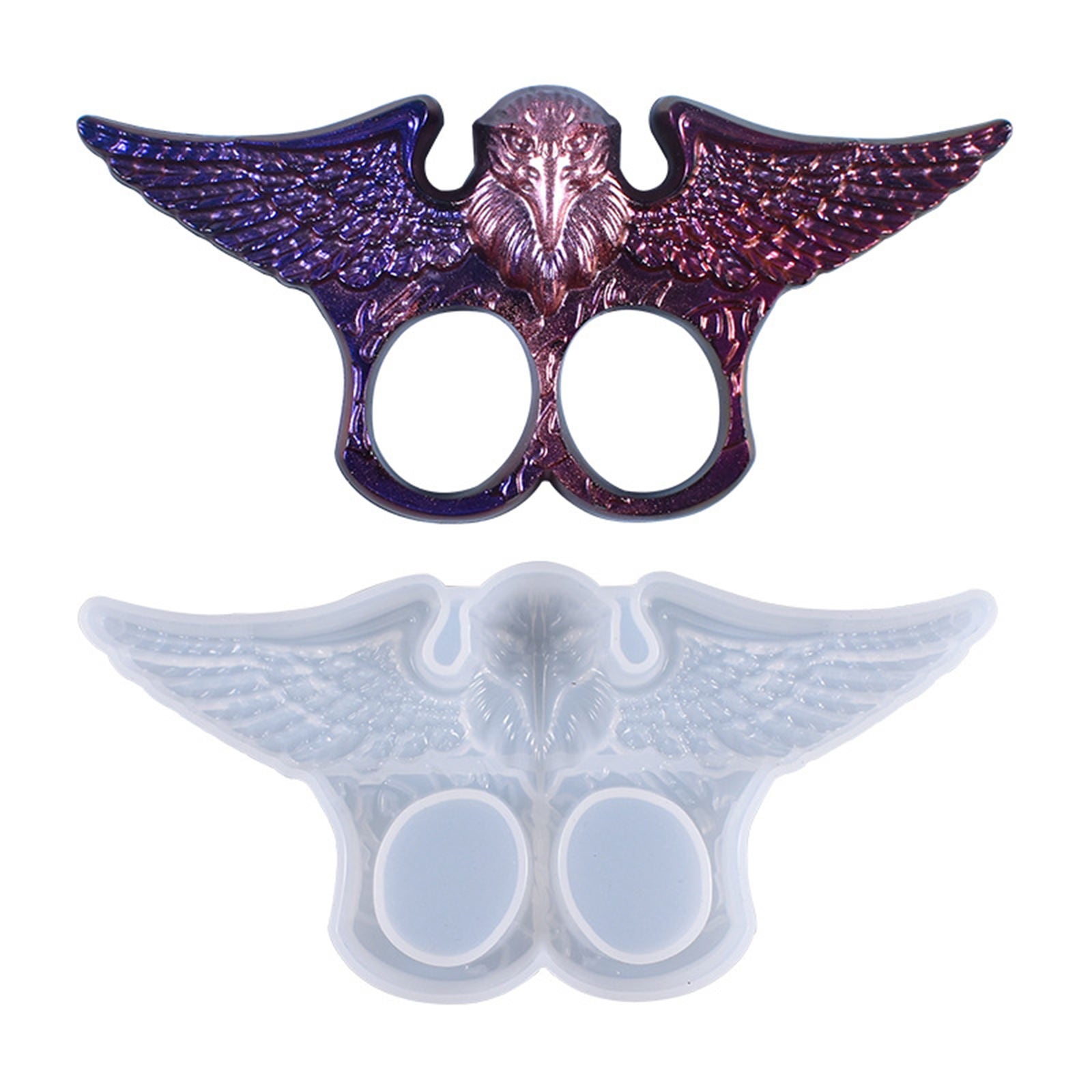 DIY Eagle Craft Epoxy Mold Key Chain Keychain Mould Jewelry Pendant Tool
