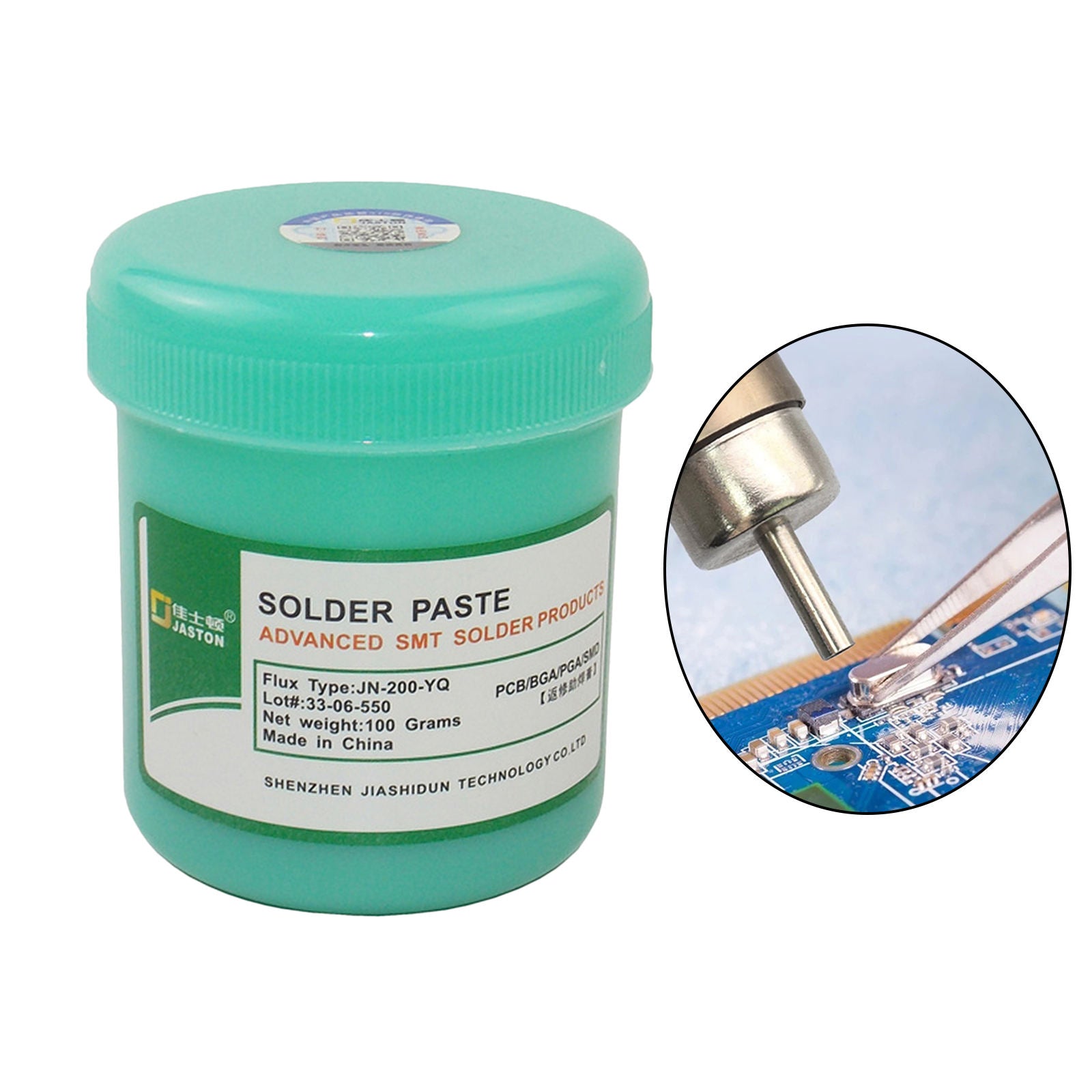 Solder Flux Jar 100g Flux for Soldering Phone Electronics BGA Welding Rework