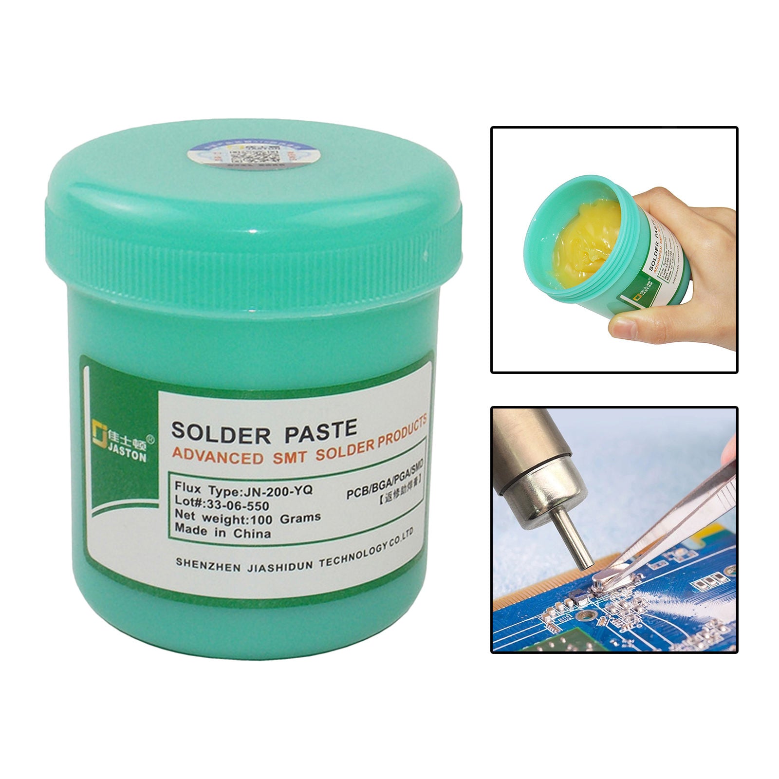Solder Flux Jar 100g Flux for Soldering Phone Electronics BGA Welding Rework