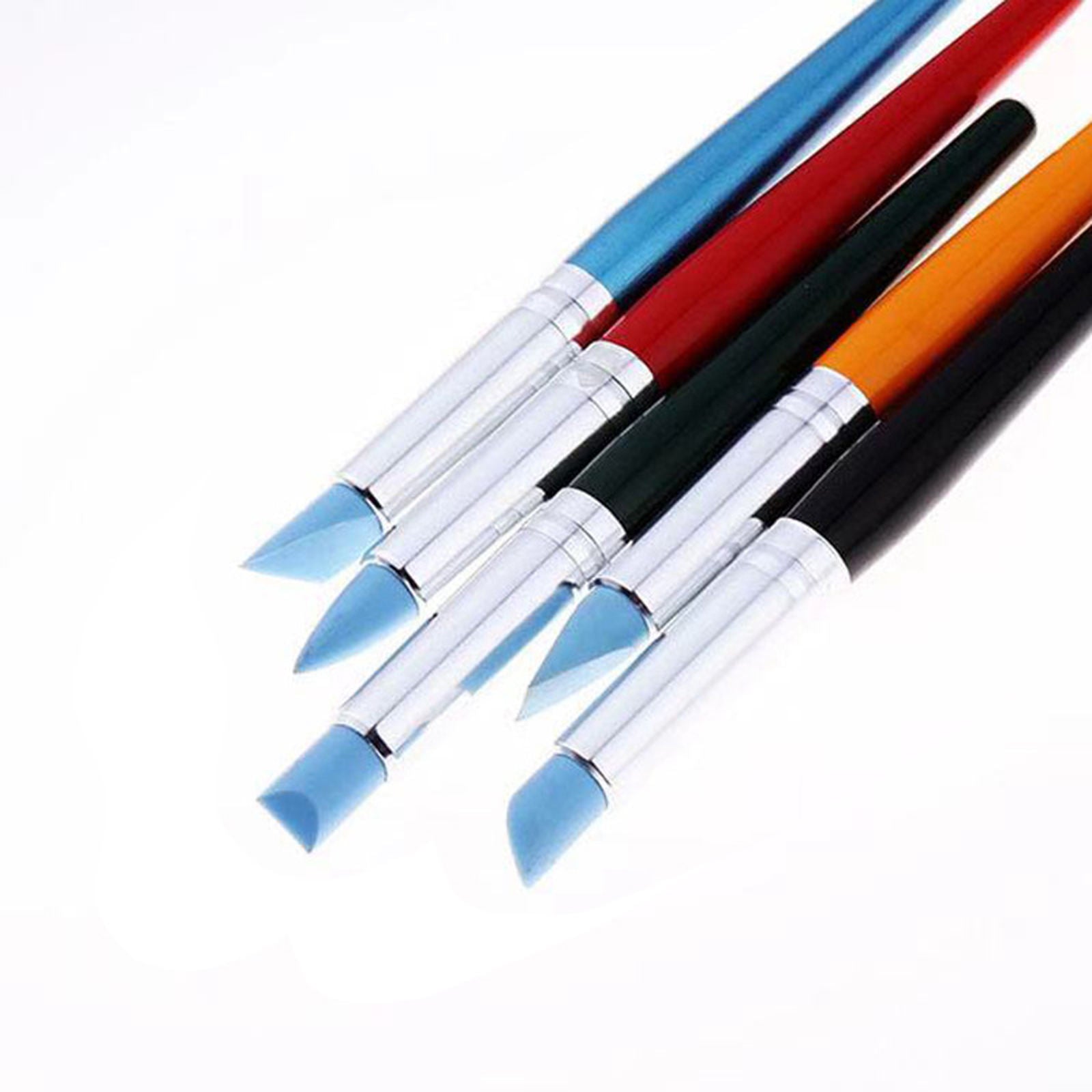 5pcs Clay Color Sculpting Tool Brushes Shaping Pen Painting Carving Tools