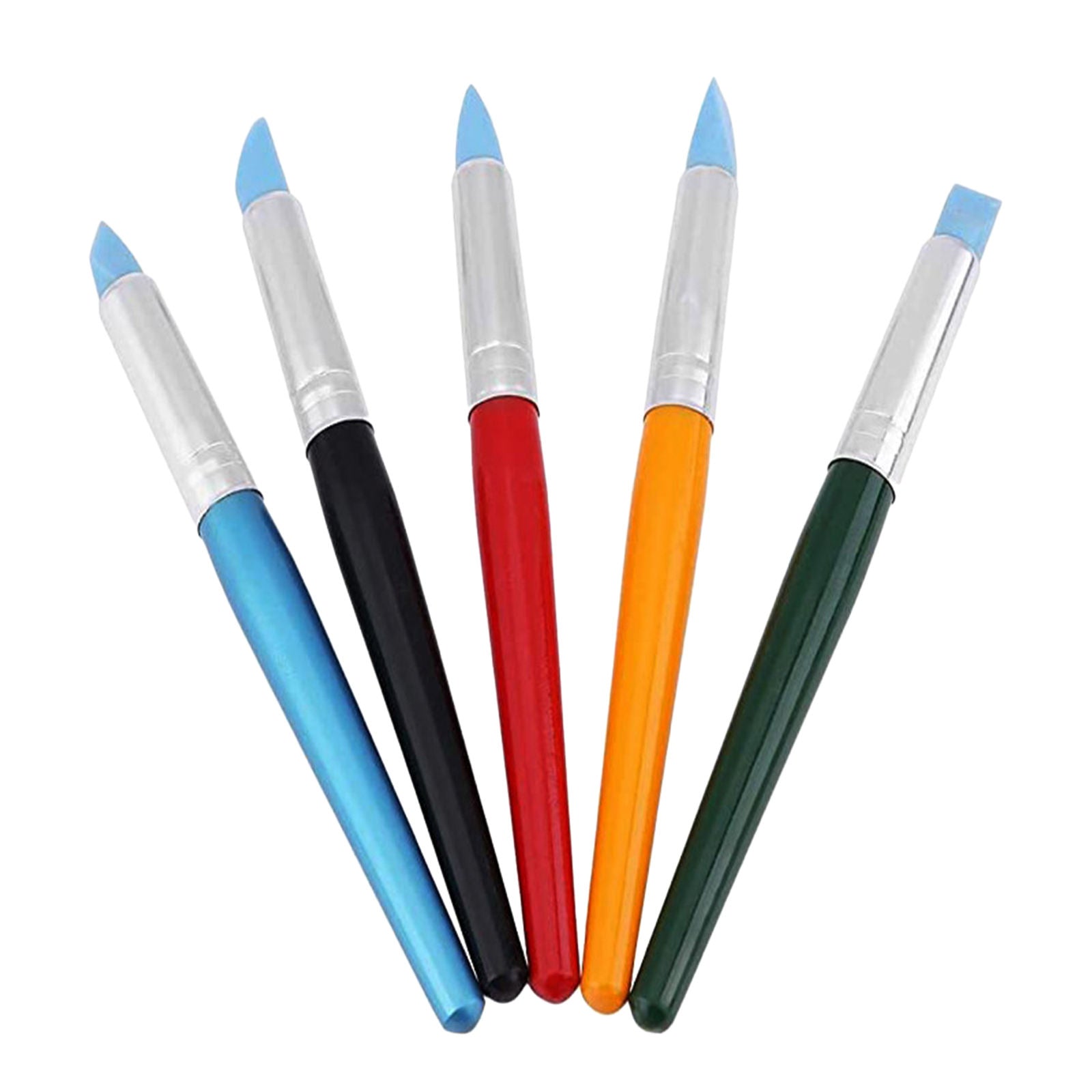 5pcs Clay Color Sculpting Tool Brushes Shaping Pen Painting Carving Tools