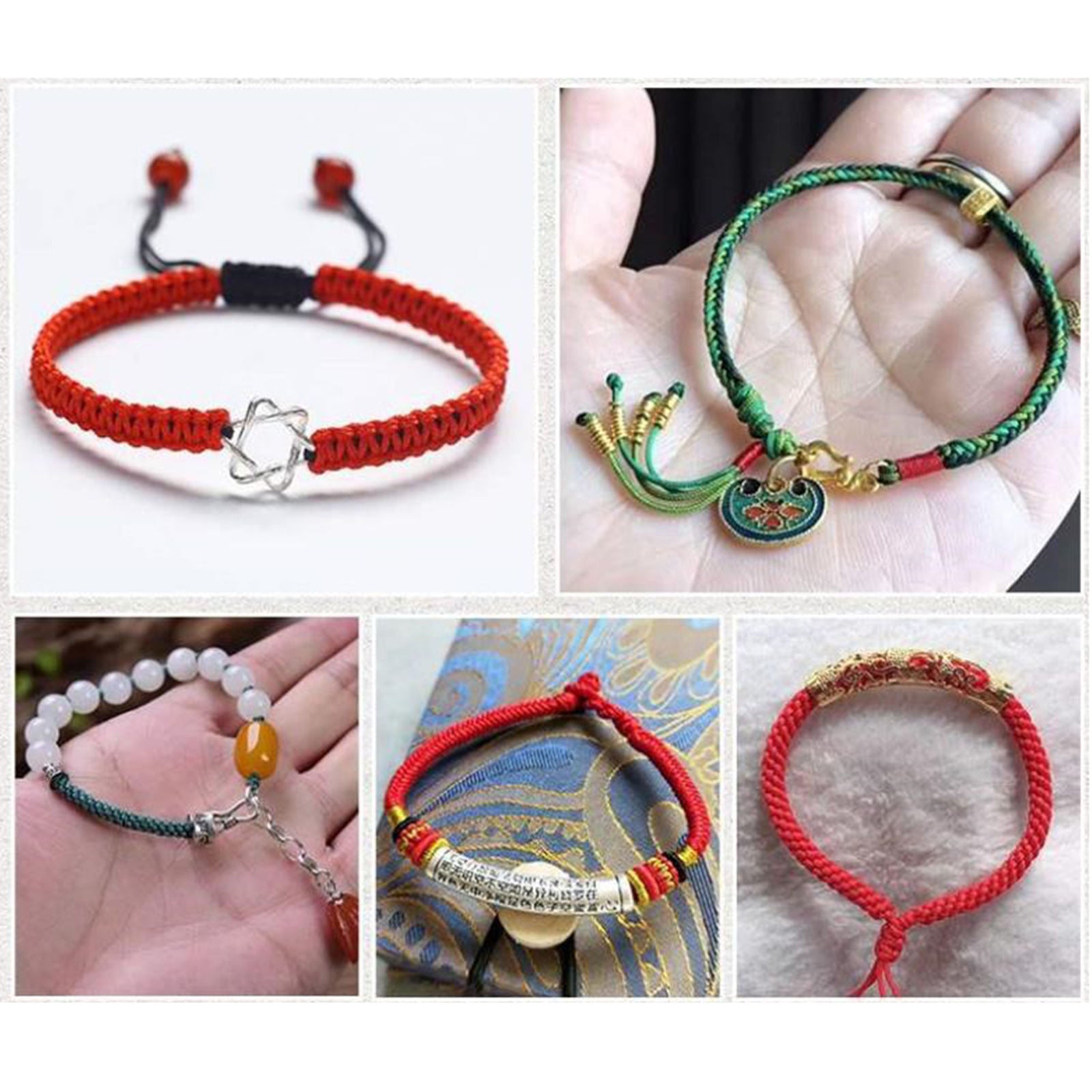 Bracelet Maker Set - Bracelet Maker, Paracord Solid Wood Knitting Weave Manual