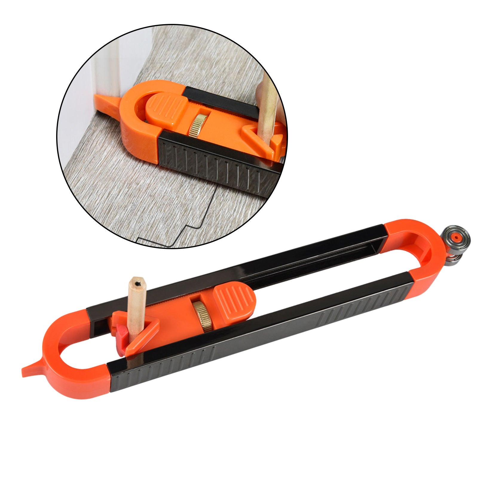 Plastic contour measuring device copying tool contour measuring form taker for