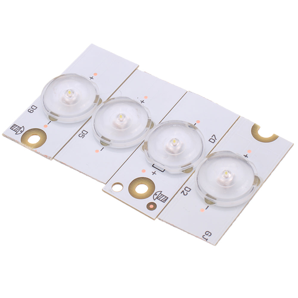 20Pcs 6V SMD Lamp Beads with Optical Lens Fliter for 32-65 inch LED TV Repair