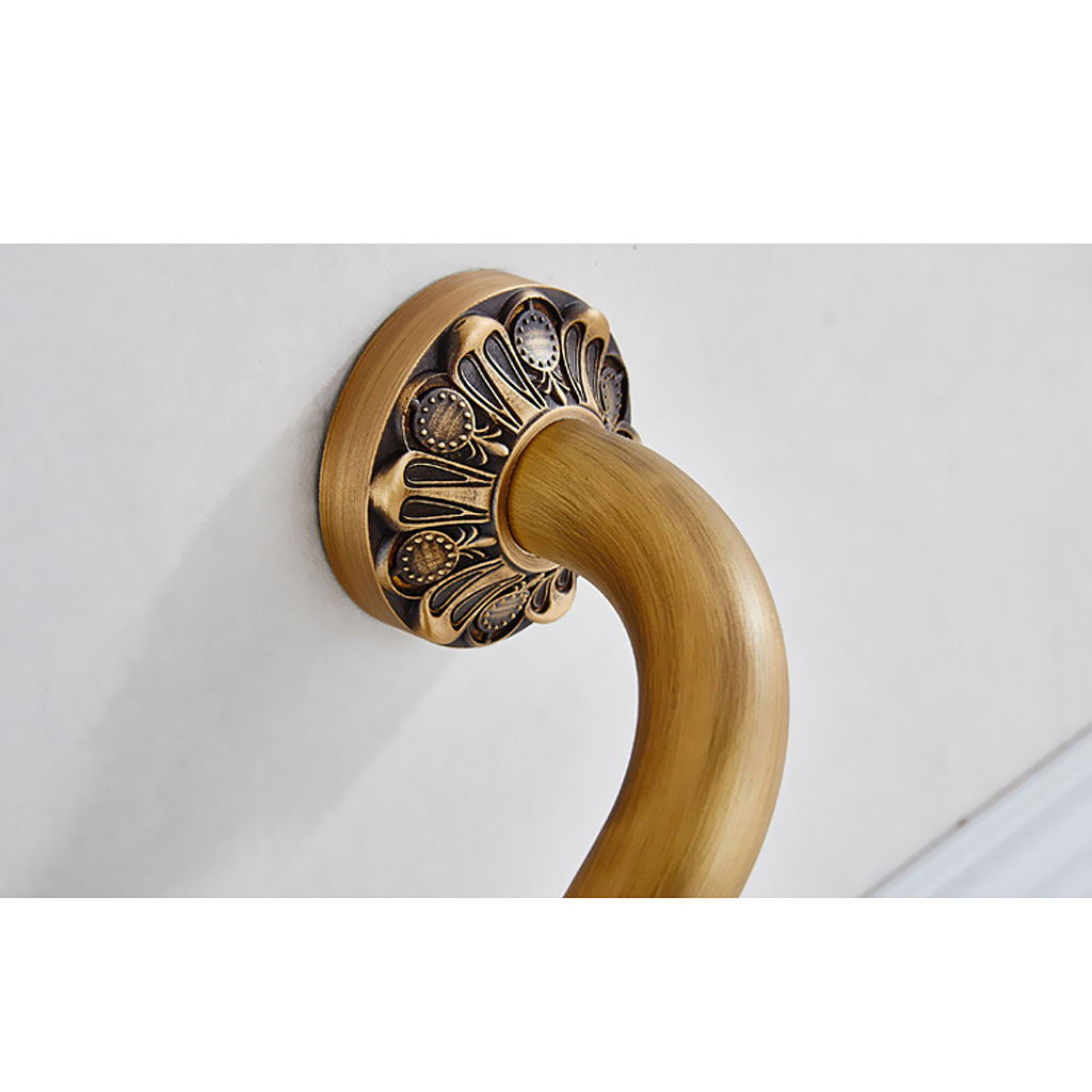 Bathroom Toilet Grab Bar Bathtub Handle Brass Aid Grab Bar