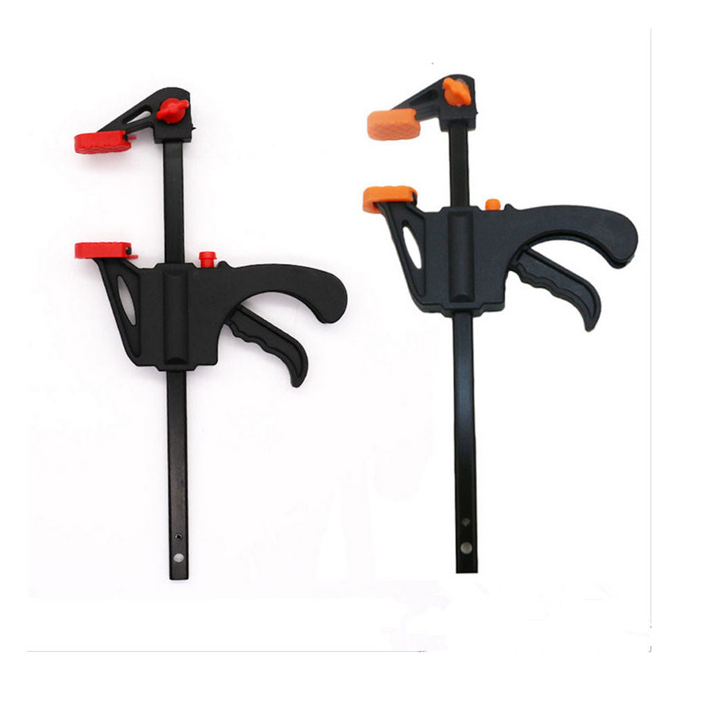 Durable Black 4'' Heavy Duty Adjustable Wood Bar Clamp Carpentry Tools