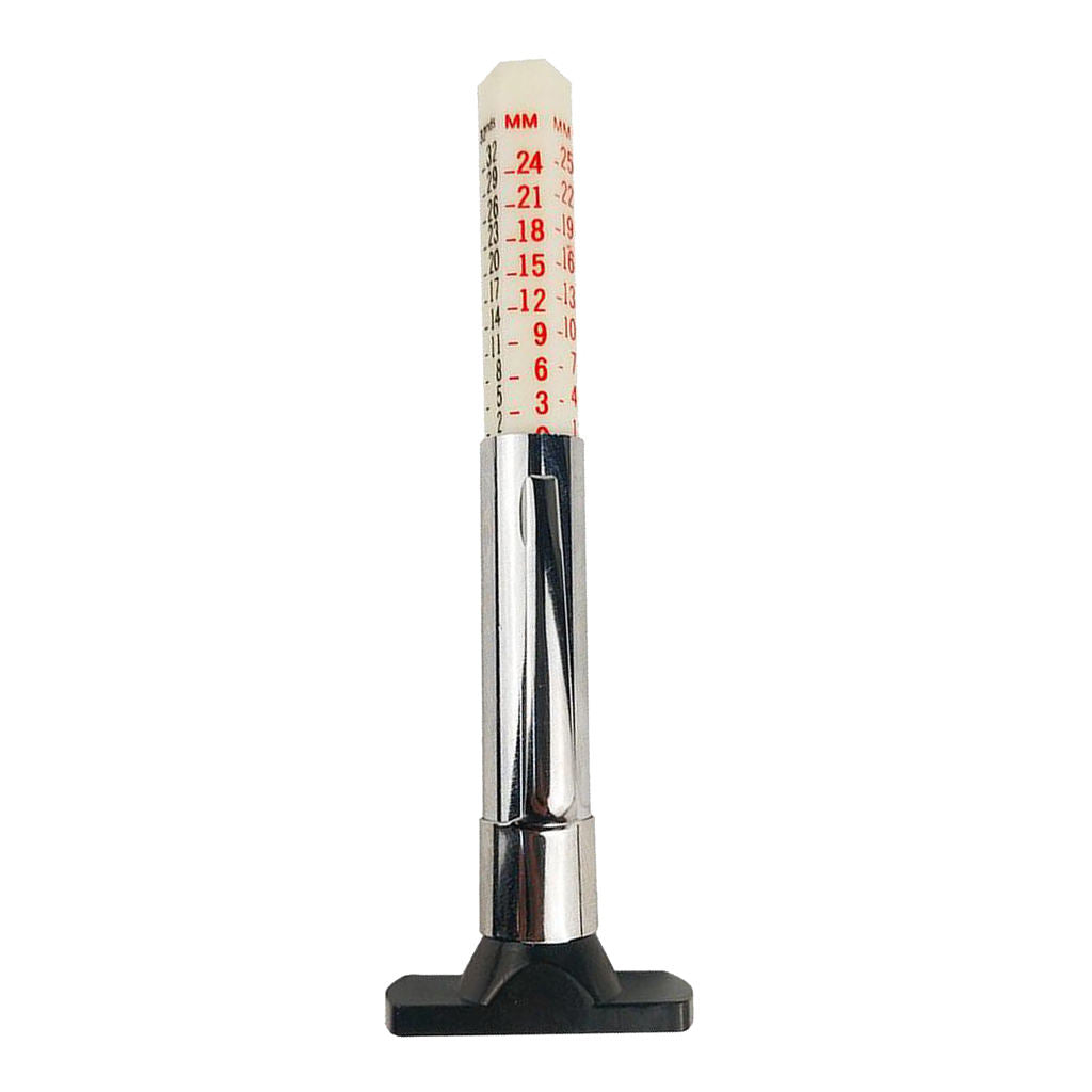 0-25mm Tire Tread Depth Gauge Metric Vehicle Tester Accessory Durable Repair