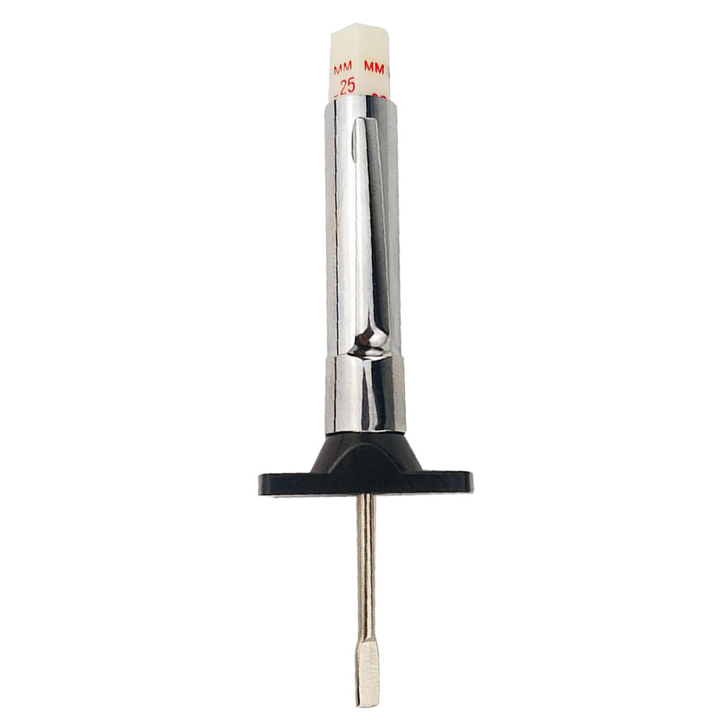 0-25mm Tire Tread Depth Gauge Metric Vehicle Tester Accessory Durable Repair