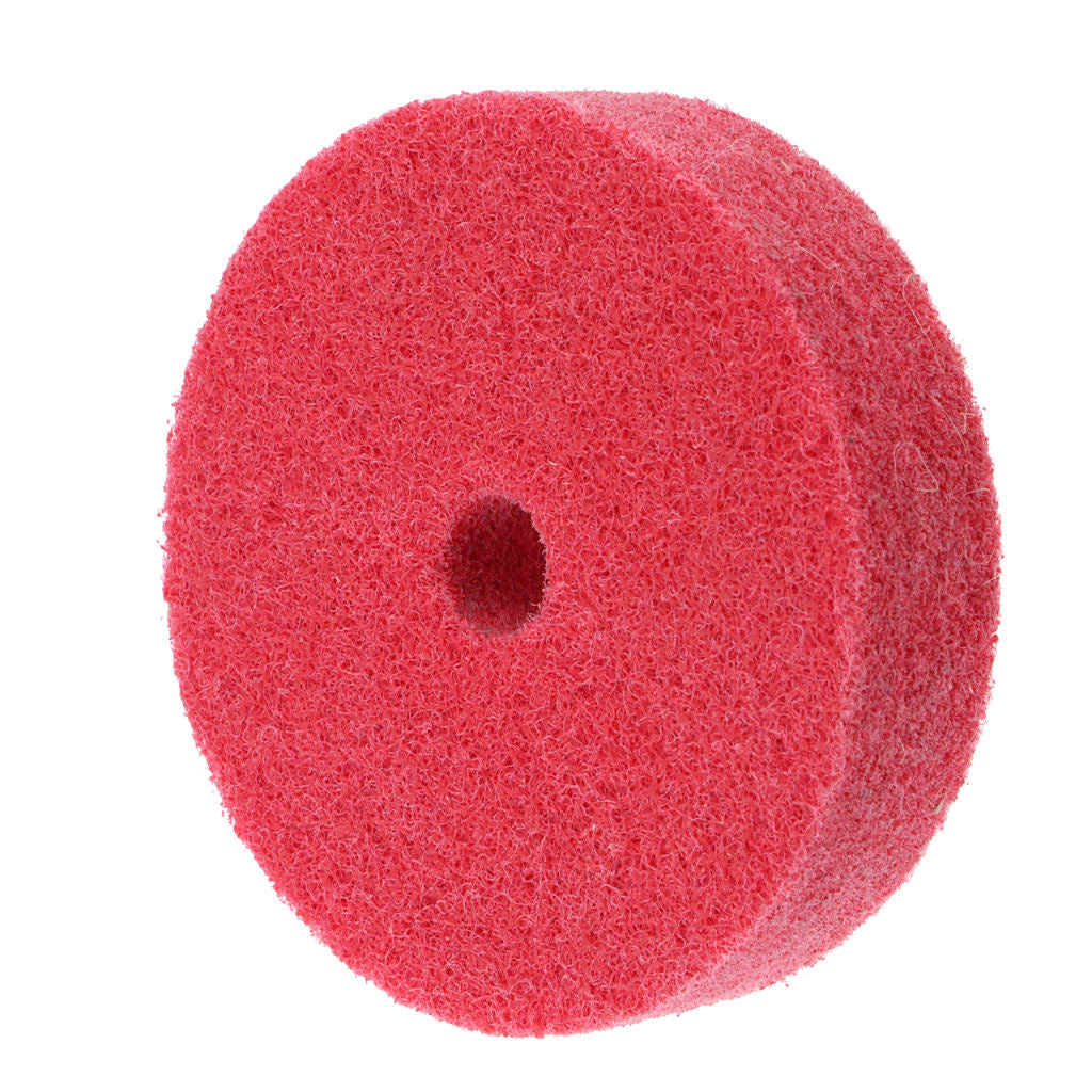 3Inch 20mm Thick Nylon Grinding Wheel Polishing Buffing Disc 10mm Bore Tools