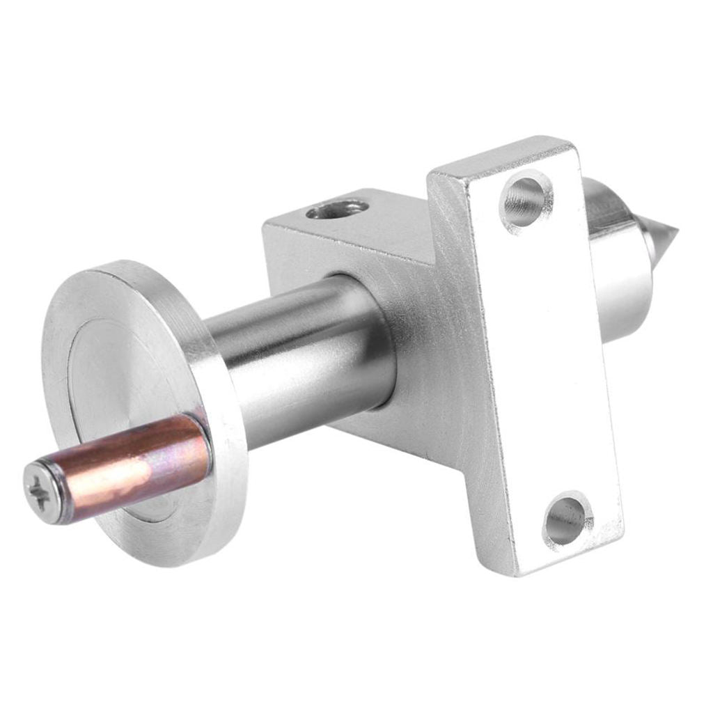 Durable Metal Live Bearing Tailstock Center with Wrench for Woodworking DIY