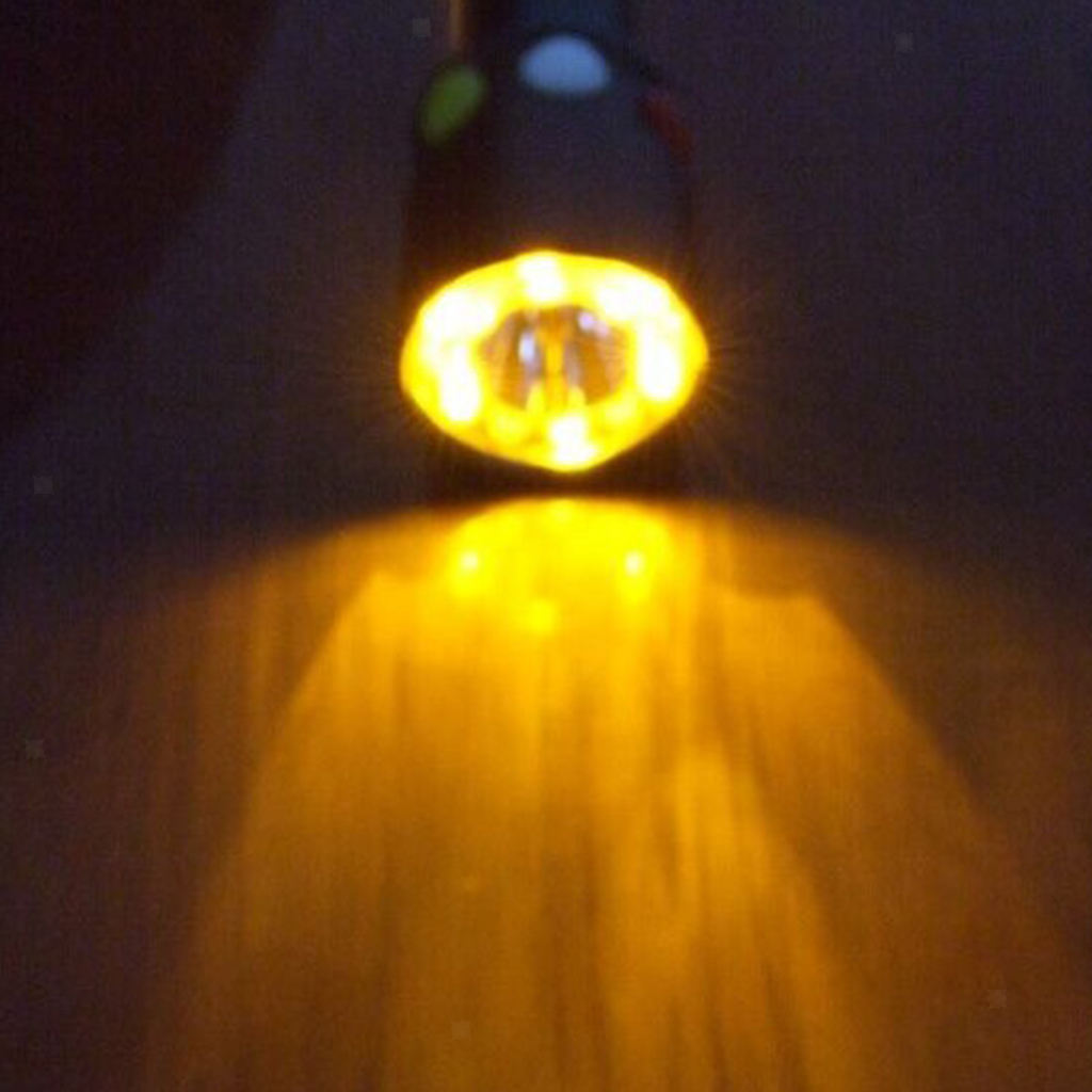 2x LED 3 Color Light for Adventure Camping Hiking Searching Night Fishing