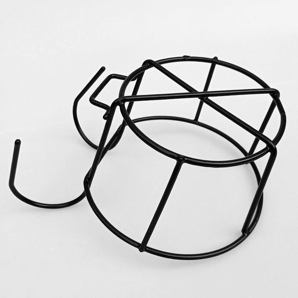 Metal Rail Flowerpot Holder Planter Pot Container Patio Balcony Porch Decor