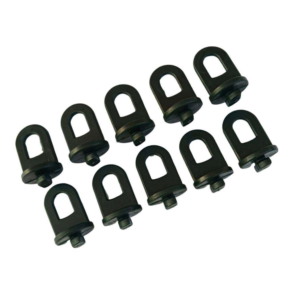 10Pcs Plastic Greenhouse Hanging Crop Hooks Hangers Garden Easy to Replace