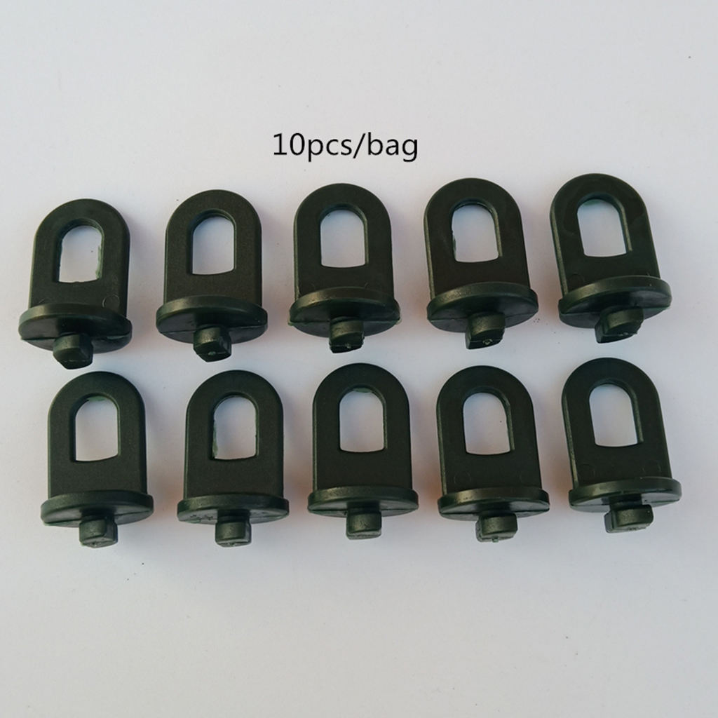 10Pcs Plastic Greenhouse Hanging Crop Hooks Hangers Garden Easy to Replace