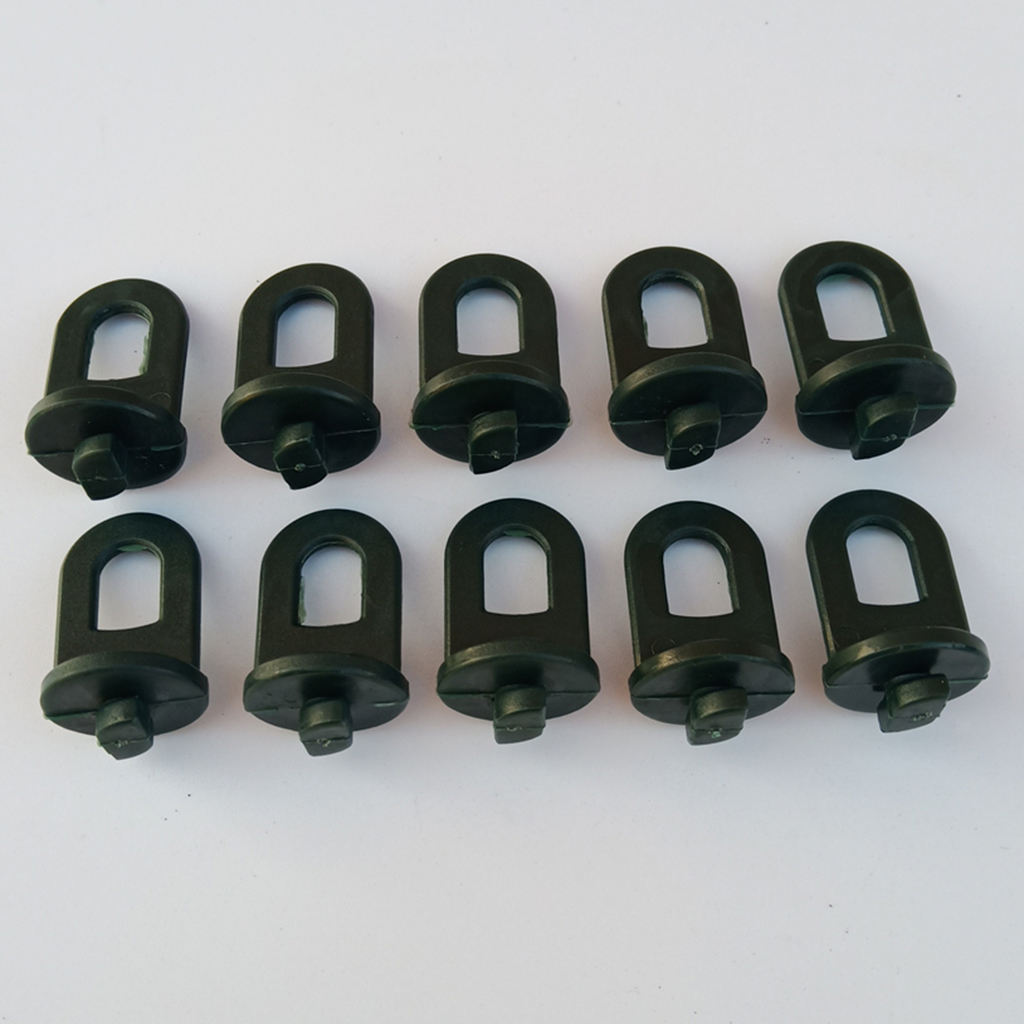 10Pcs Plastic Greenhouse Hanging Crop Hooks Hangers Garden Easy to Replace