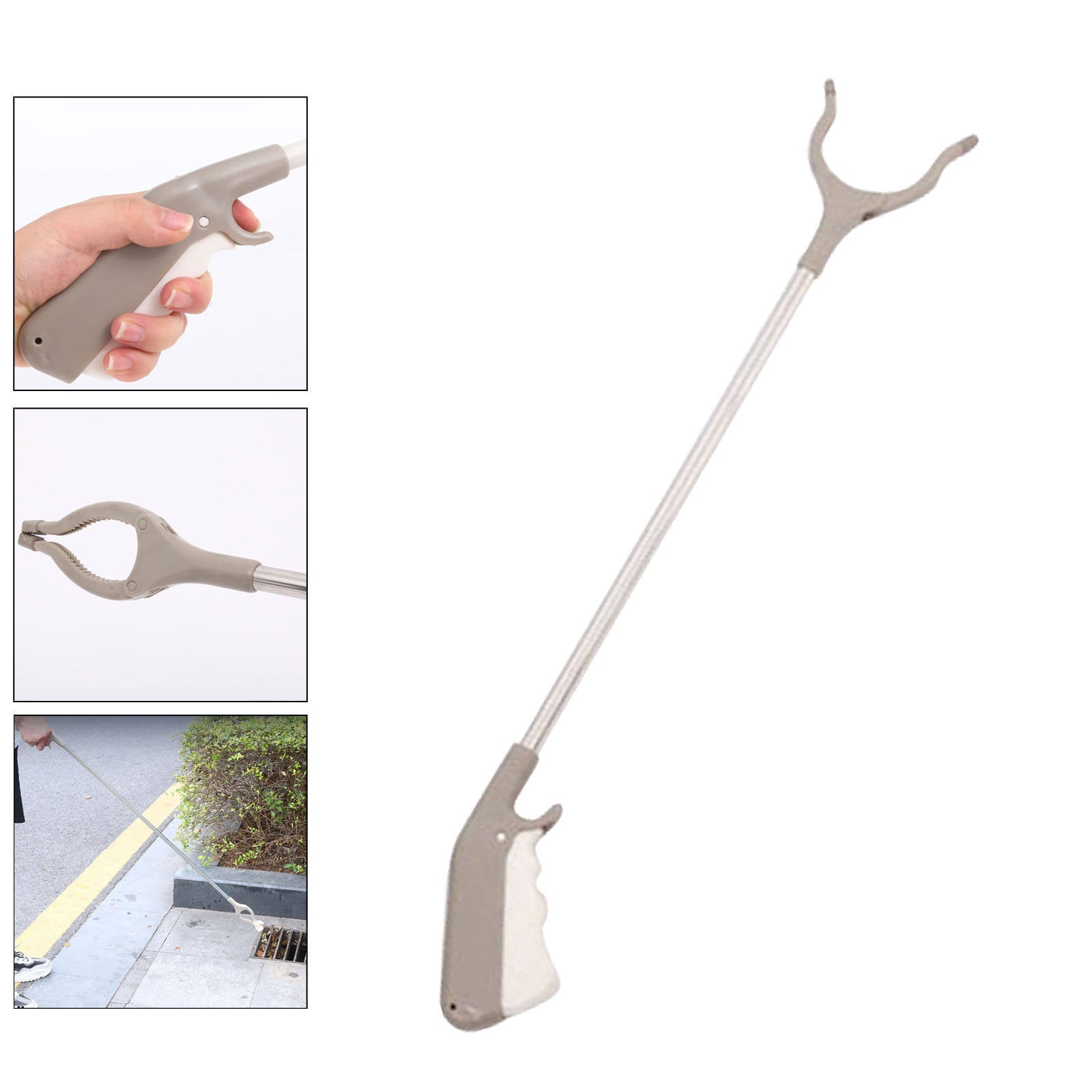 Trash Reacher Picker Grabber Long Arm Assist Tool Reacher Grabber Gifts