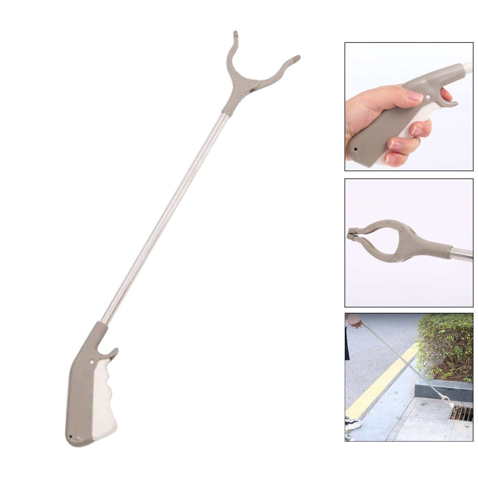 Trash Reacher Picker Grabber Long Arm Assist Tool Reacher Grabber Gifts