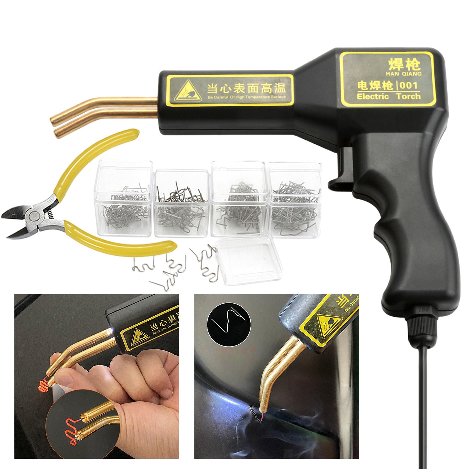 60W Hot Stapler Plastic Welding Machine Welding Repairing Machine US Plug