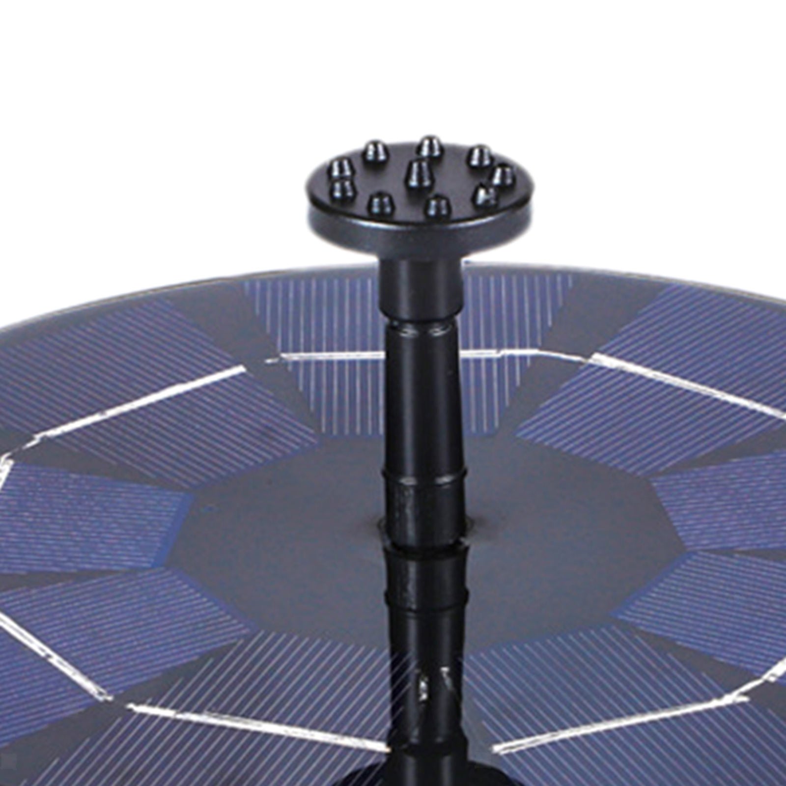 3W 4.5V Solar Fountain Floating Water Pump with 6 Nozzle for Pond Pool