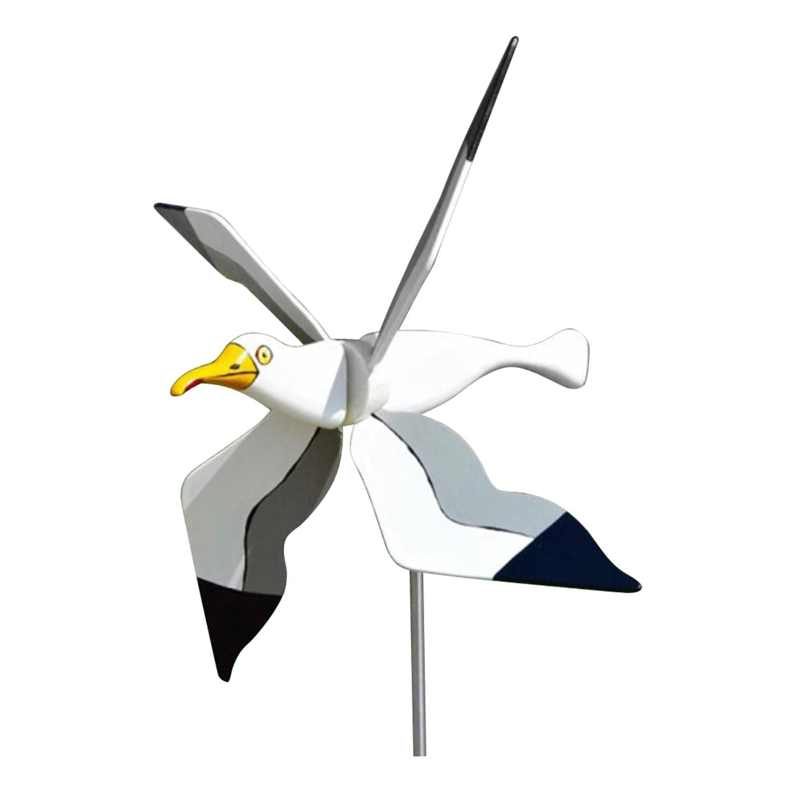 Durable Whirligig Seagull Windmills Garden Ornaments for Lawn Decoration