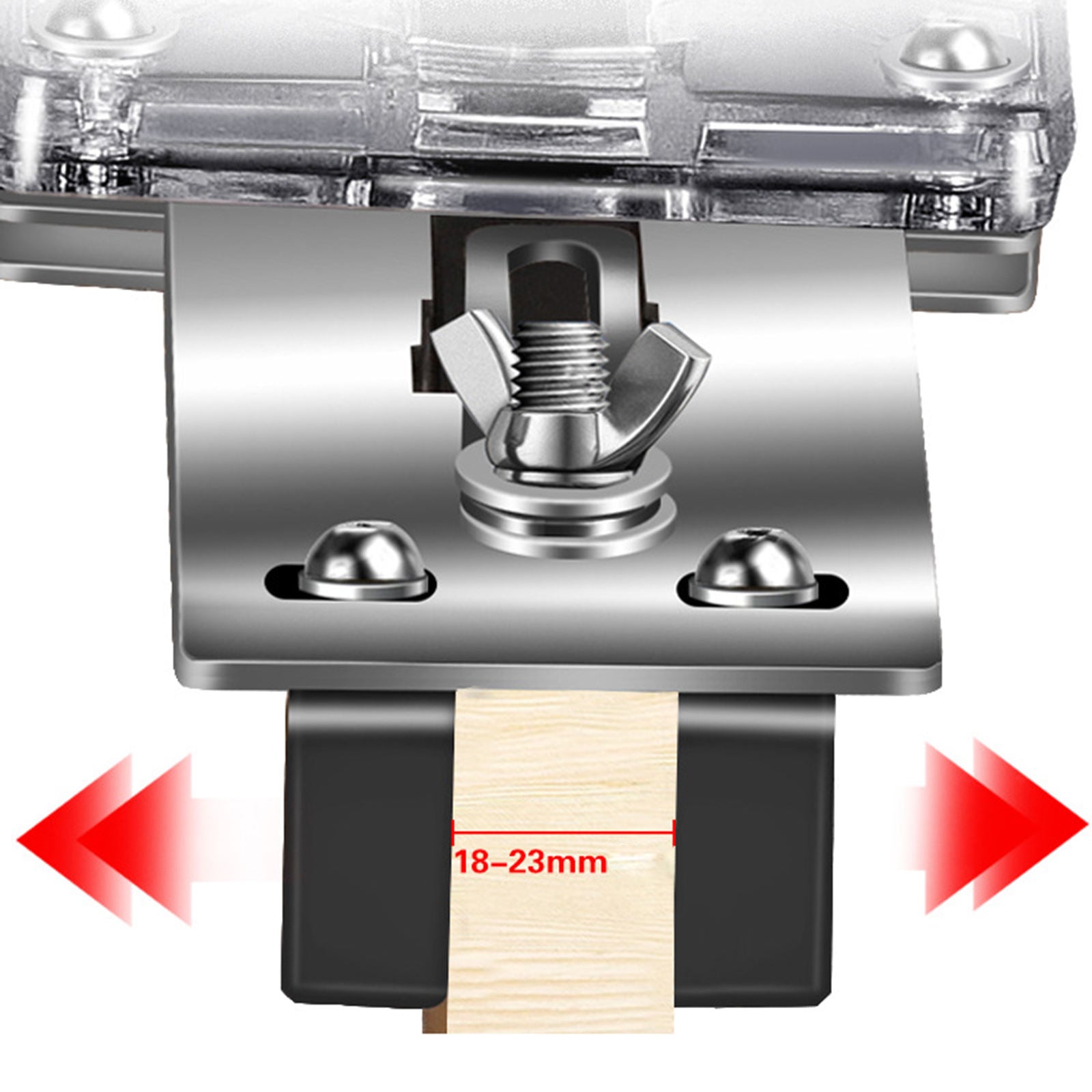 2 in 1 Compact Wood Palm Router Tool with Slot Bracket for Slotting Carving
