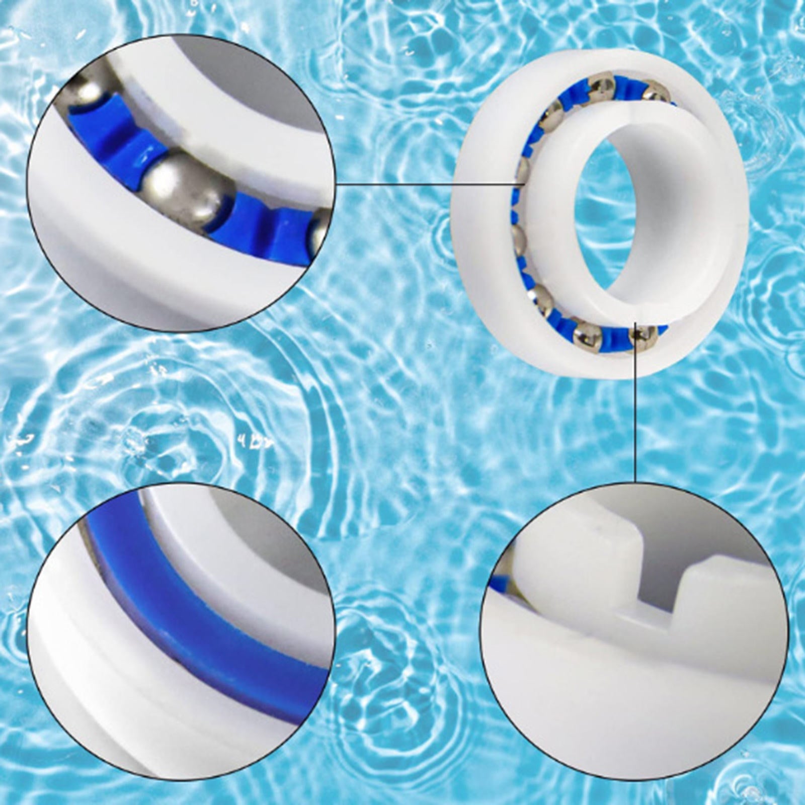 C60 C-60 Plastic Roller Bearing for Polaris 180/280 Spare Parts Accessories