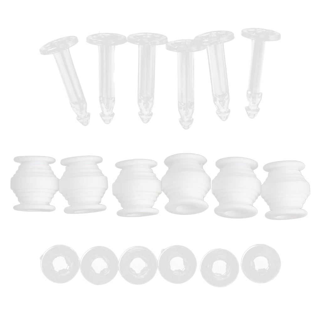 6Pcs Shock Absorption Damping Balls Anti-drop Pin Set for FPV DJI Phantom 3
