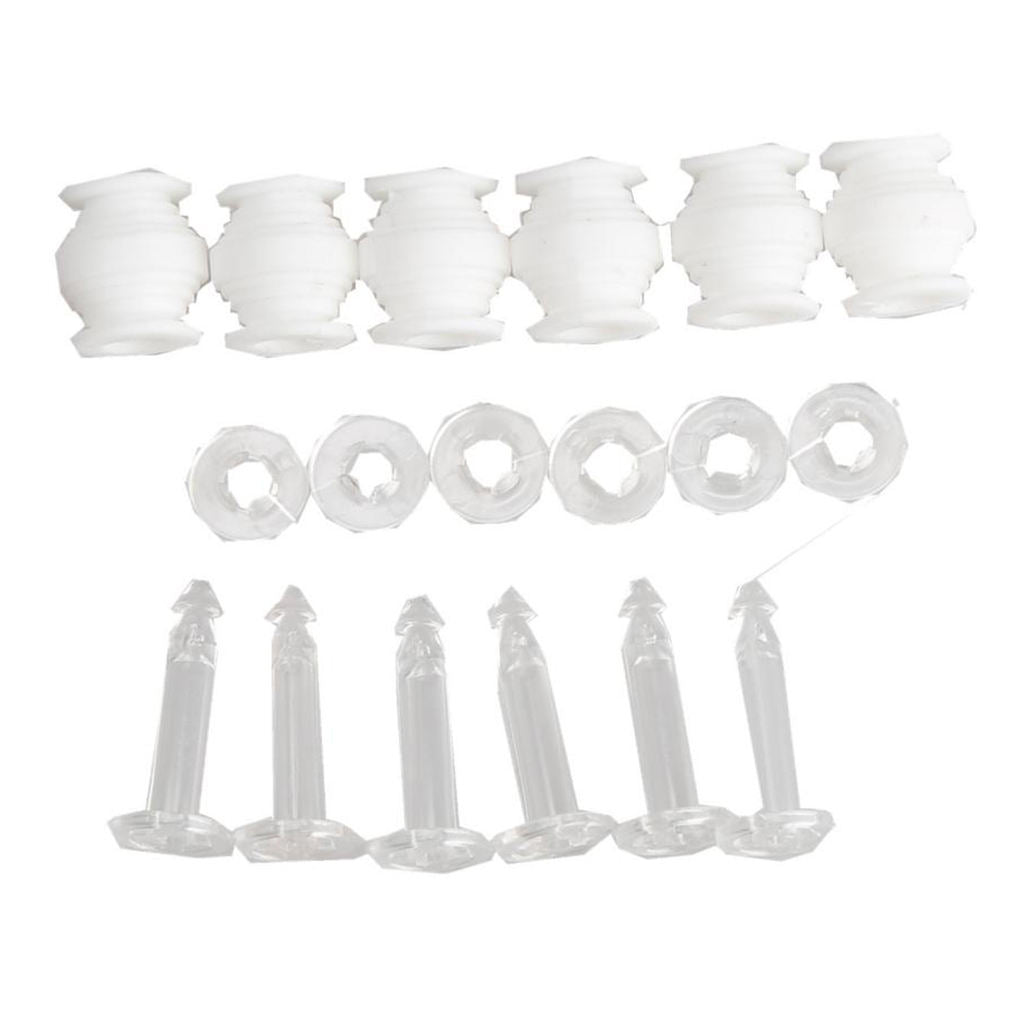 6Pcs Shock Absorption Damping Balls Anti-drop Pin Set for FPV DJI Phantom 3