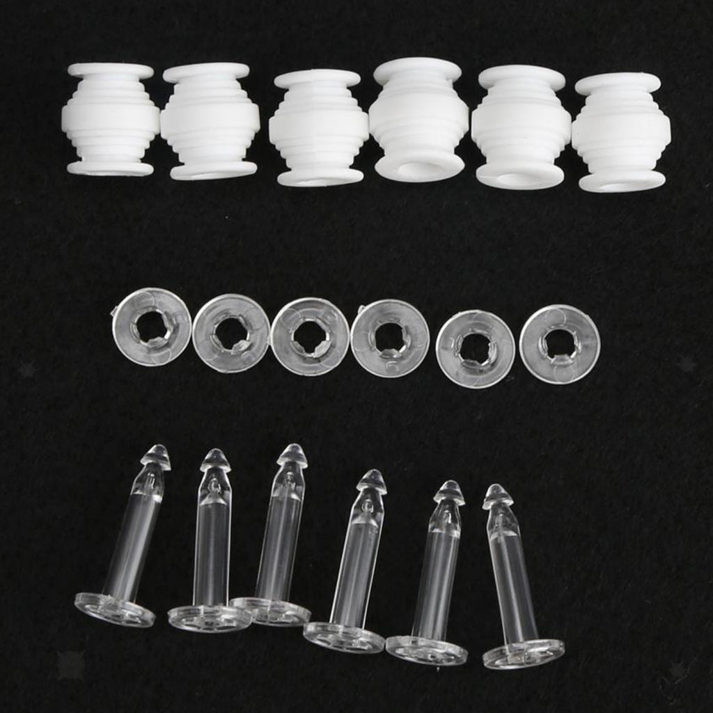 6Pcs Shock Absorption Damping Balls Anti-drop Pin Set for FPV DJI Phantom 3